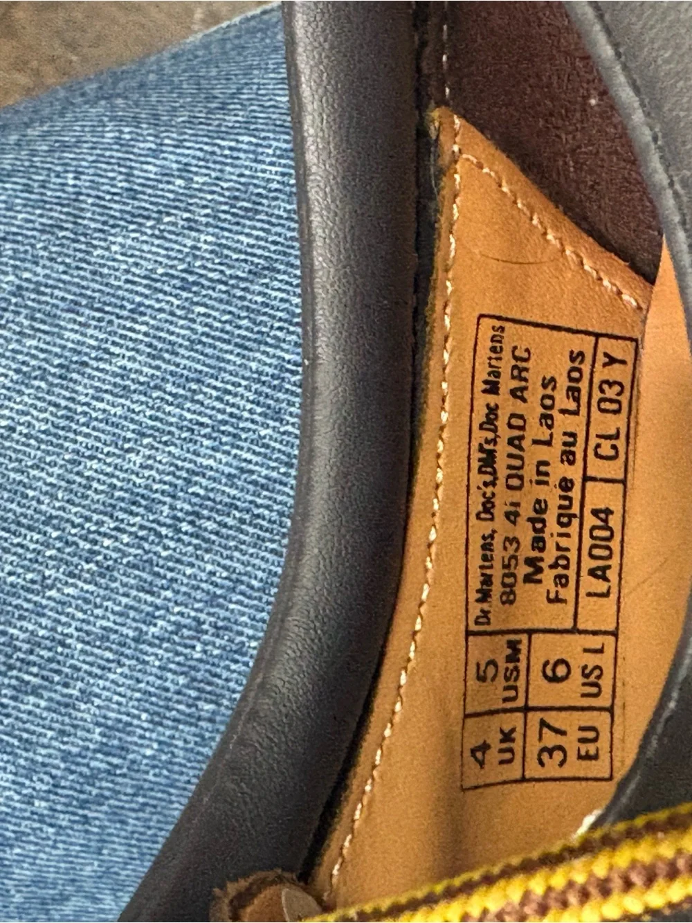 Dr. Martens Brown 8053 crazy horse